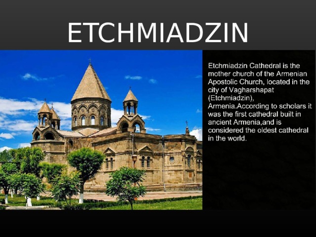 ETCHMIADZIN 