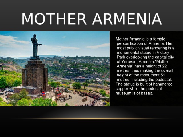 MOTHER ARMENIA 