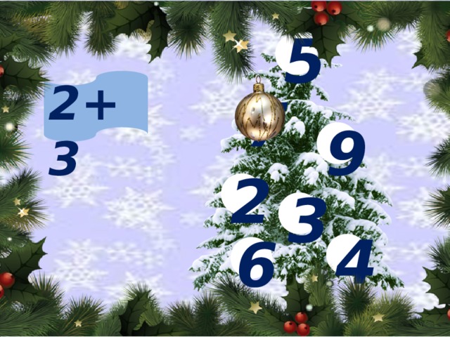 5 2+3 7 9 2 3 4 6 
