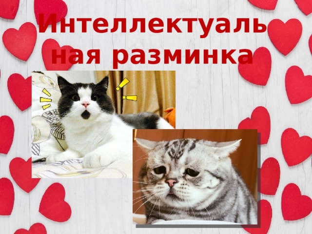 Интеллектуальная разминка 