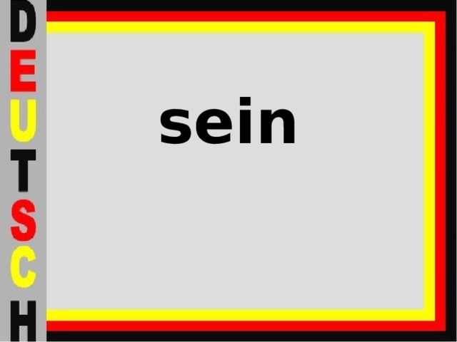 sein 