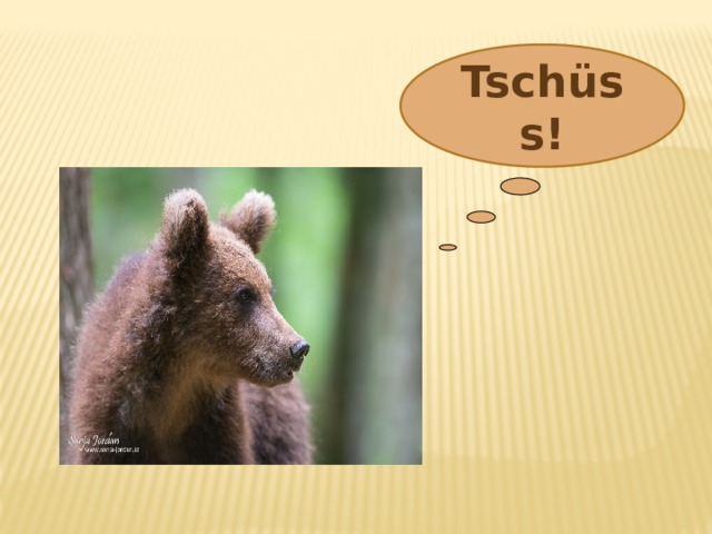 Tschüss! 