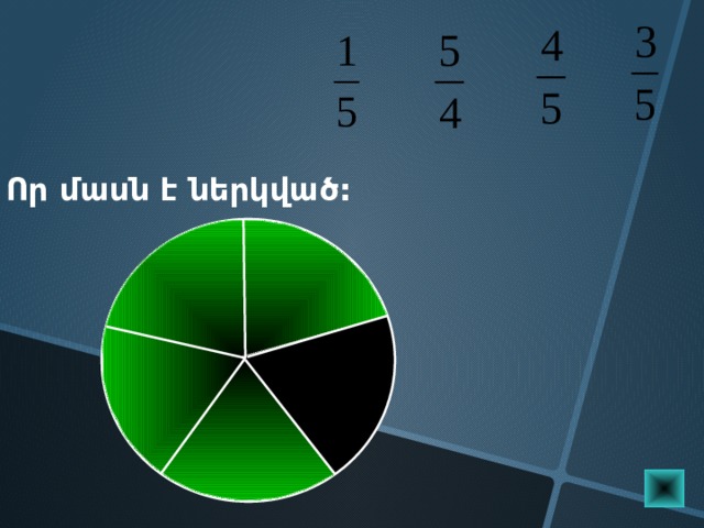 Որ մասն է ներկված: Пригласите к компьютеру ученика  