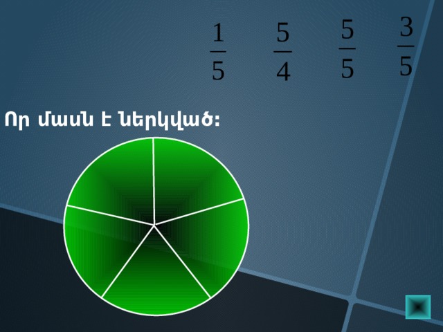 Որ մասն է ներկված: Пригласите к компьютеру ученика  