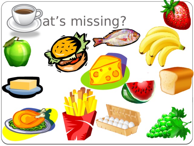 What’s missing? яйц  