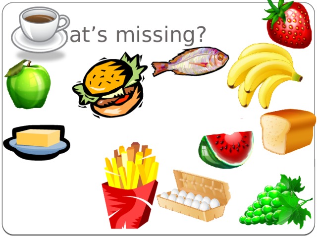 What’s missing? яйц  