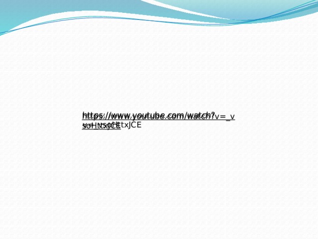 https://www.youtube.com/watch?v=_vsoHttxJCE https://www.youtube.com/watch?v=_vsoHttxJCE  