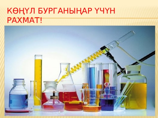 Көңүл бурганыңар үчүн рахмат! 