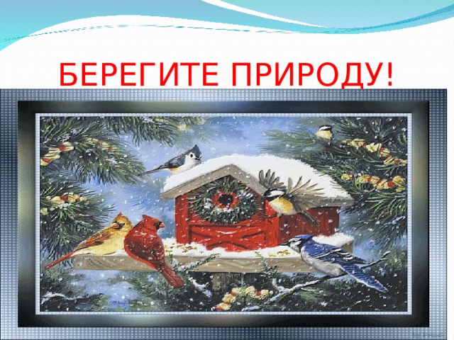 БЕРЕГИТЕ ПРИРОДУ! 