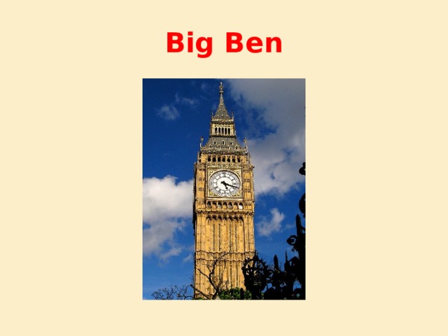 Big Ben 