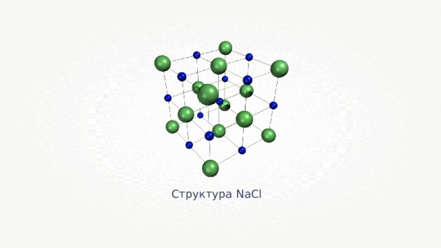Структура NaCl 