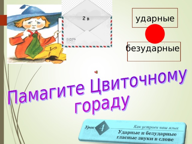ударные безударные 