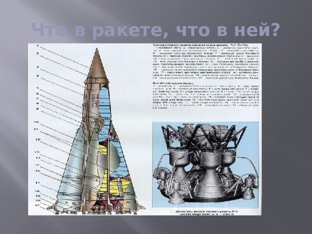 Что в ракете, что в ней? 