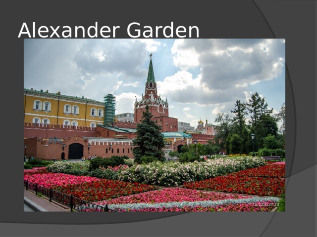 Alexander Garden 