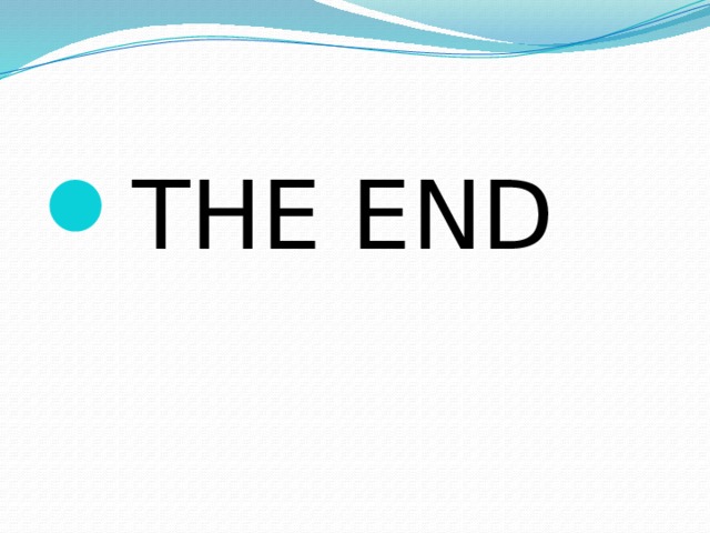THE END 
