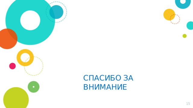 СПАСИБО ЗА ВНИМАНИЕ  
