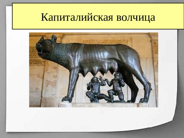 Капиталийская волчица 