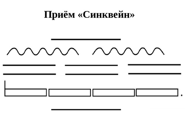 Приём «Синквейн» 