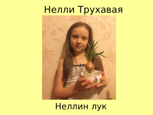 Нелли Трухавая Неллин лук 