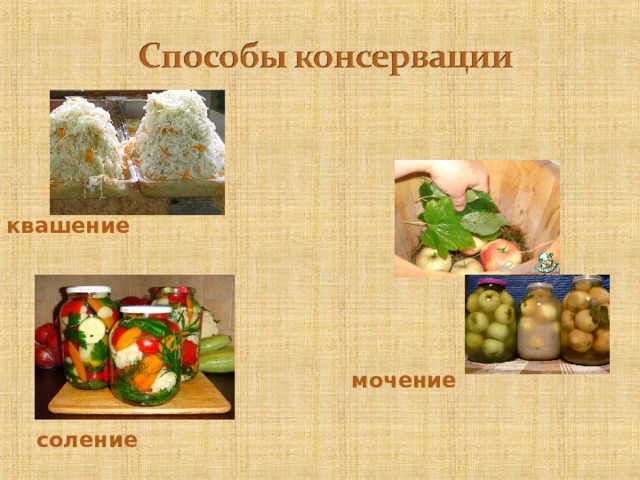 квашение мочение соление 9 