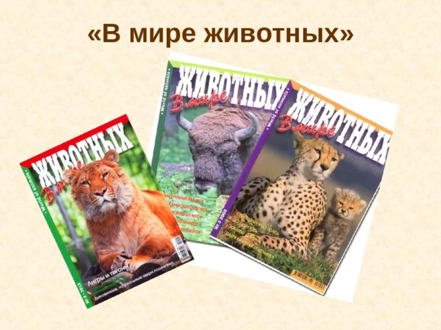 «В мире животных» 