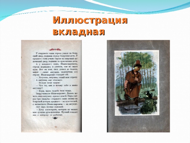 Иллюстрация вкладная 