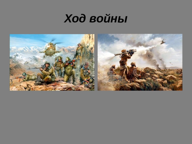 Ход войны 
