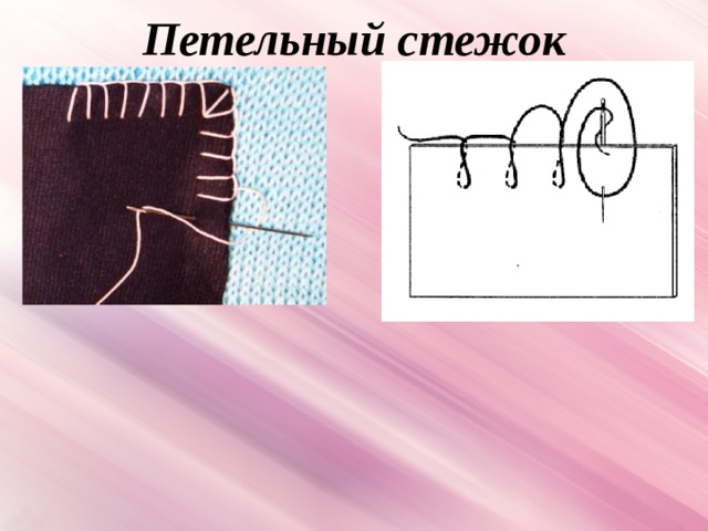 Петельный стежок 