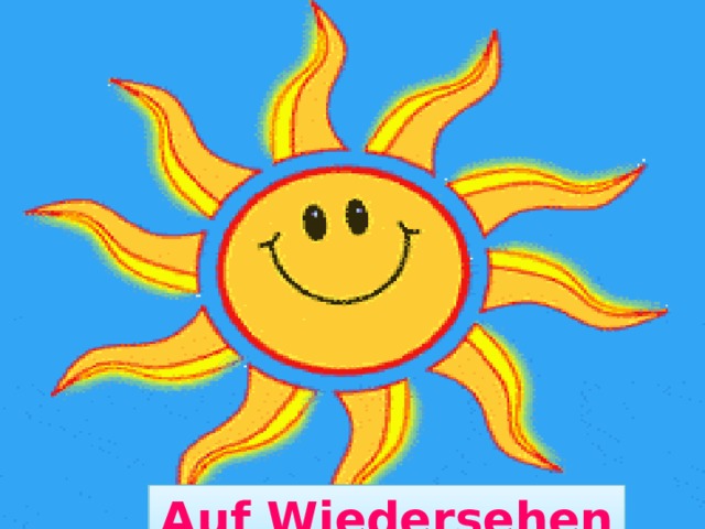 Auf Wiedersehen 