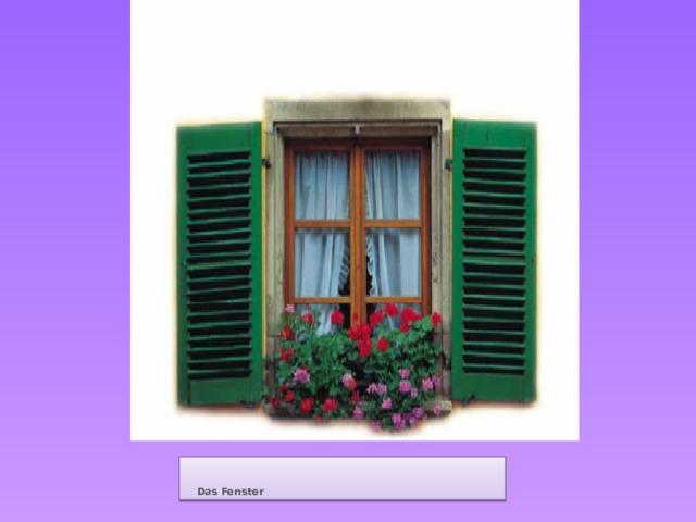     Das Fenster 