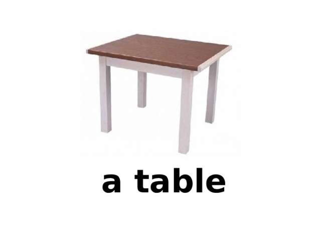 a table 