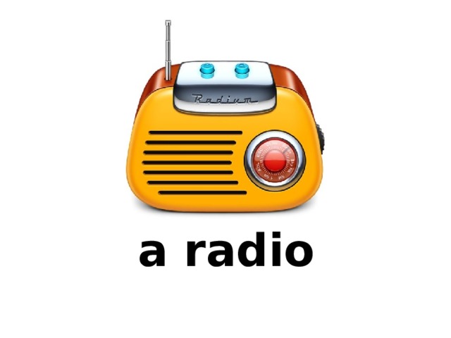 a radio 
