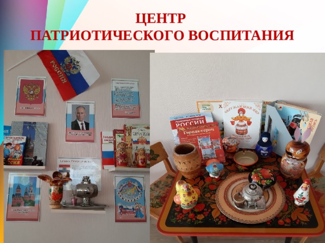 ЦЕНТР  ПАТРИОТИЧЕСКОГО ВОСПИТАНИЯ 
