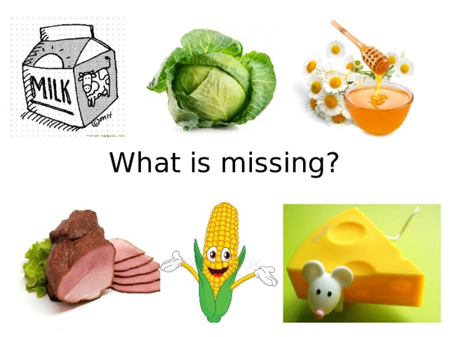 What is missing? 