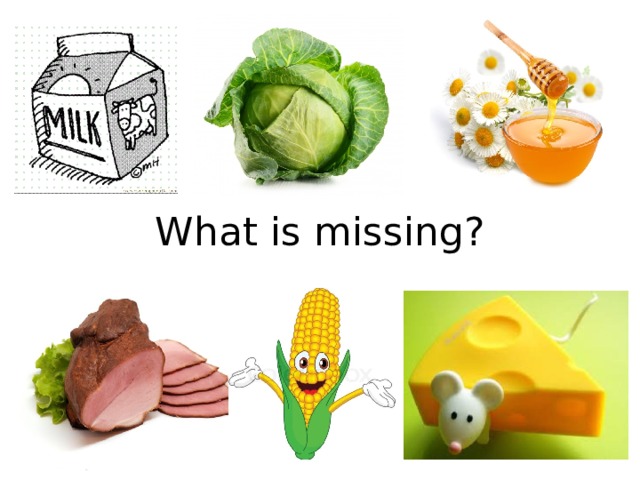 What is missing? 