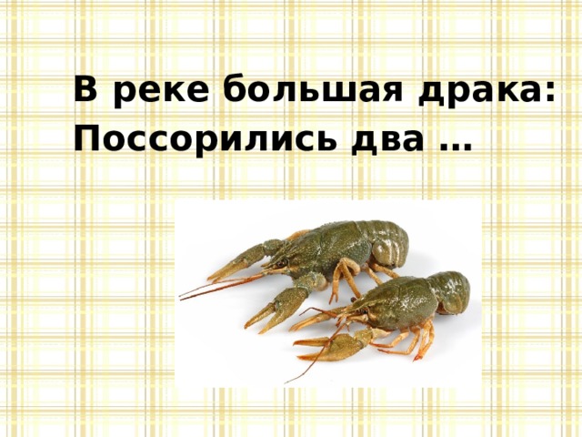 В реке большая драка: Поссорились два … 