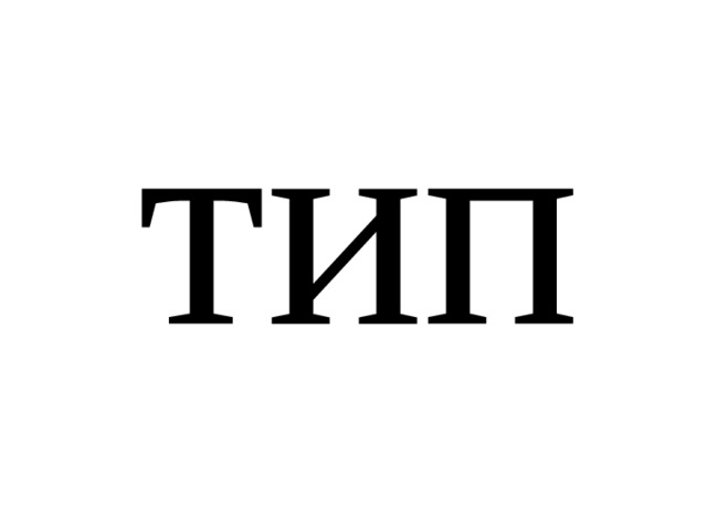 тип 