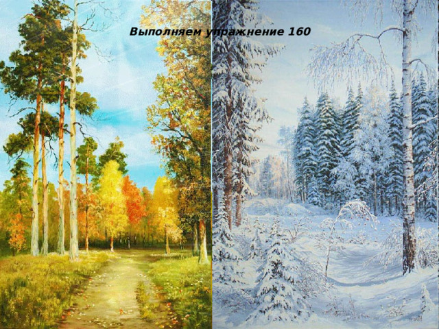 Выполняем упражнение 160 