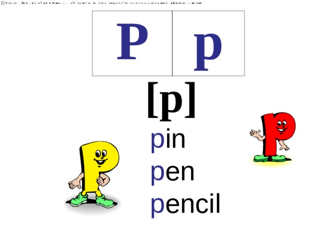 P p [ p ] p in  p en  p encil 
