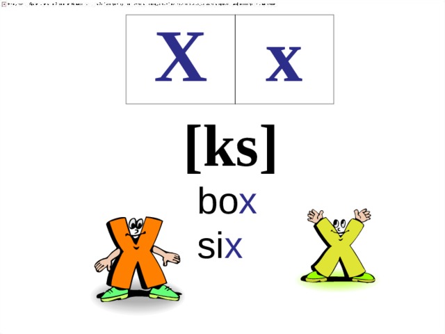 X x [ks] bo x  si x   