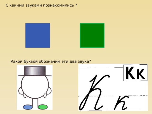 С какими звуками познакомились ? Какой буквой обозначим эти два звука? н 