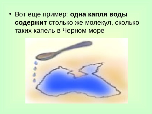 одна капля воды содержит 