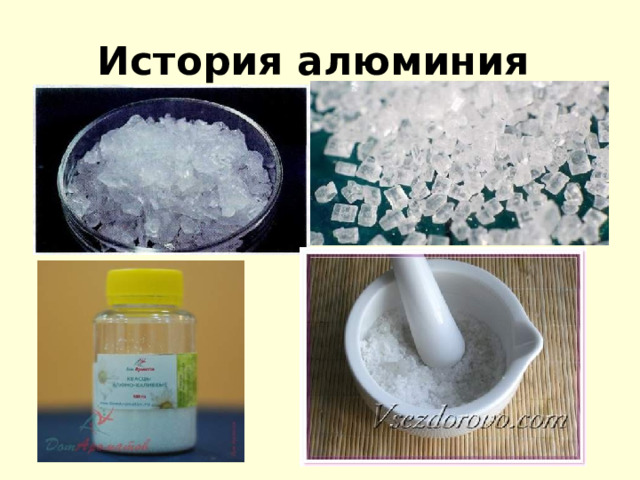 История алюминия 