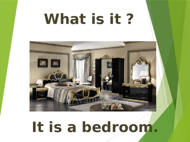 What is it ? It is a bedroom. 