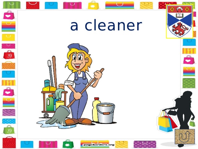 a cleaner 