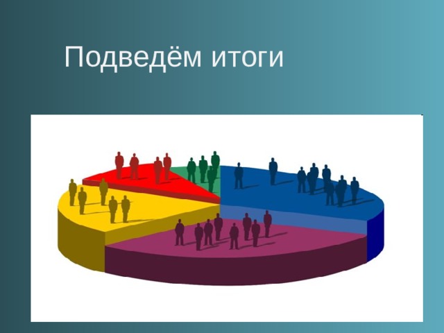 Подведём итоги 