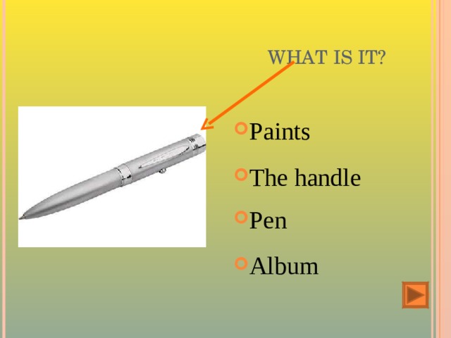 WHAT IS IT? Paints The handle Pen Album 