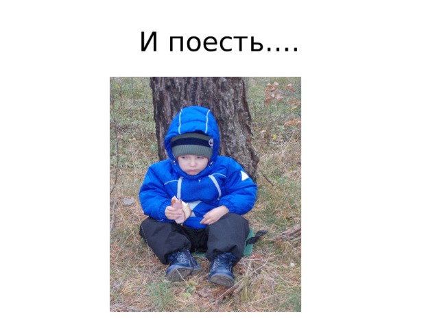 И поесть…. 
