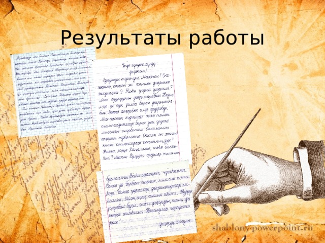 Результаты работы 