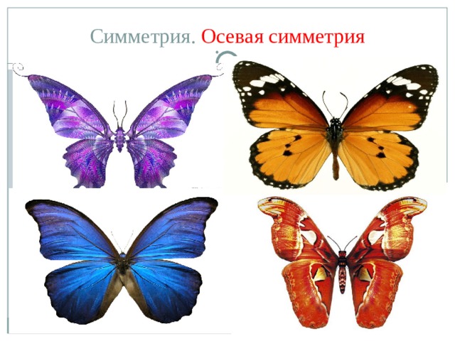 Симметрия. Осевая симметрия 